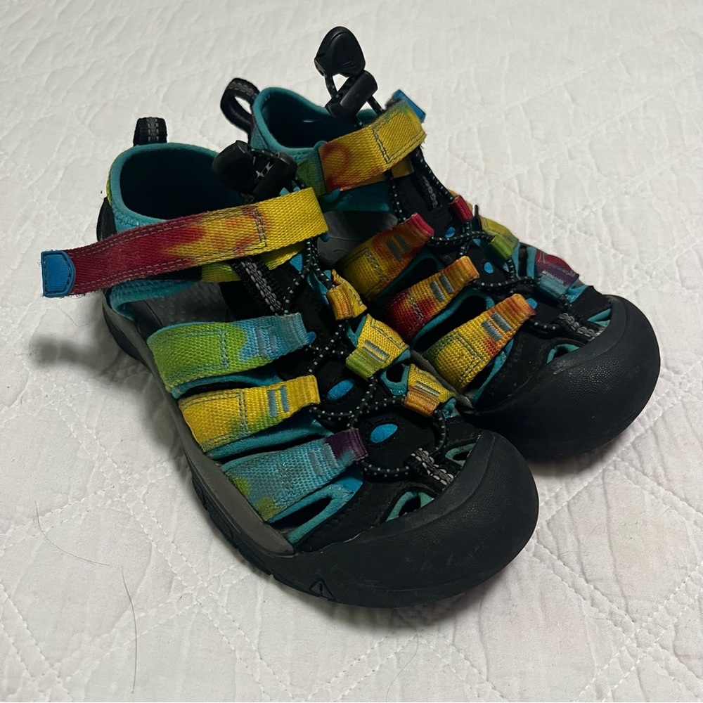Keen Rainbow Tie-dye Colorful Kids Outdoor Sandals